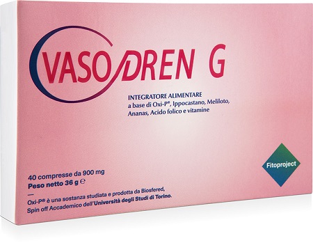 VASODREN G 40 COMPRESSE - Farmastop