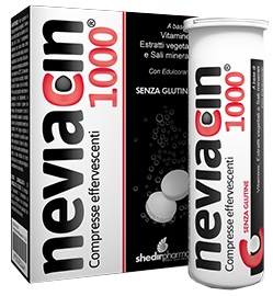 NEVIACIN 1000 20 COMPRESSE EFFERVESCENTI - Farmastop