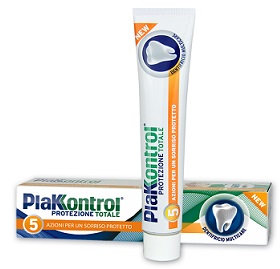 PLAKKONTROL PROTEZIONE TOTALE DENTIFRICIO 75 ML - Farmastop