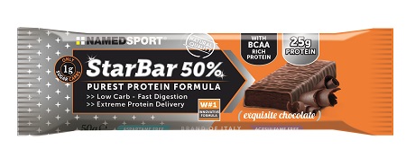 STARBAR 50% PROTEIN EXQUISITE CHOCOLATE 50 G - Farmastop