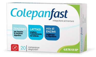 COLEPANFAST 20 COMPRESSE - Farmastop