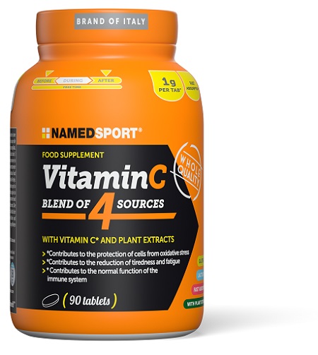 VITAMIN C 4 NATURAL BLEND 90 COMPRESSE - Farmastop