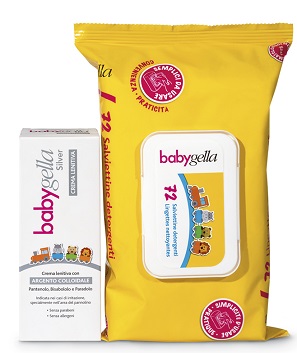 BABYGELLA CREMA SILVER + SALVIETTINE - Farmastop