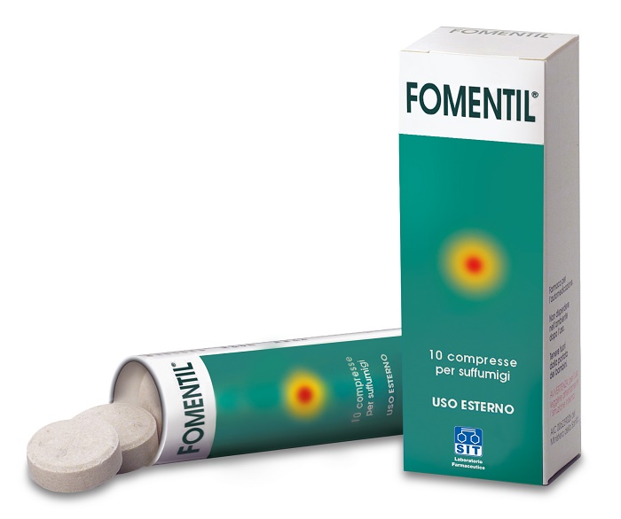 FOMENTIL 10 COMPRESSE X SUFFUMIGI - Farmastop