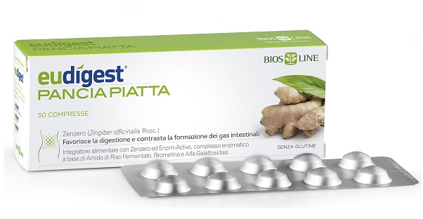 BIOSLINE EUDIGEST PANCIA PIATTA 30 COMPRESSE - Farmastop