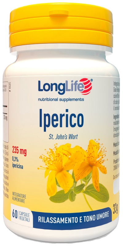 LONGLIFE IPERICO 60 CAPSULE VEGETALI - Farmastop