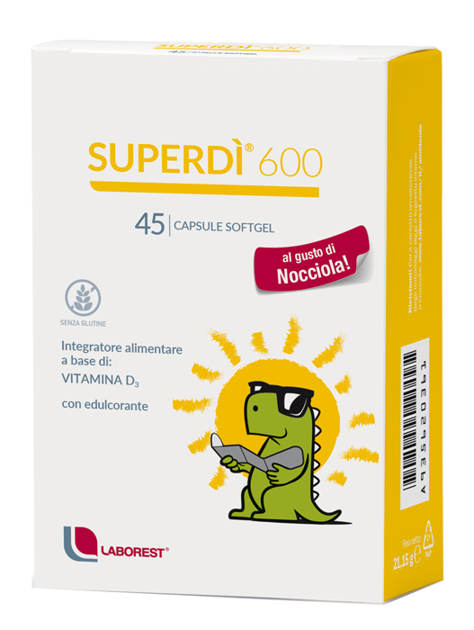 SUPERDI' 600 45 CAPSULE - Farmastop