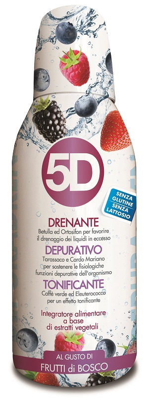 5D SLEEVERATO FRUTTI DI BOSCO 500 ML - Farmastop