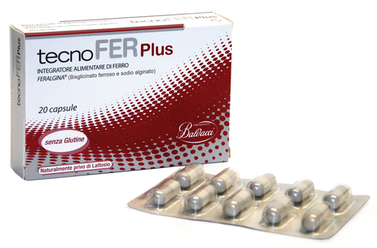 TECNOFER PLUS 20 CAPSULE - Farmastop