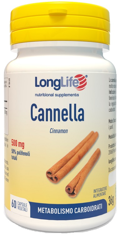 LONGLIFE CANNELLA 60 CAPSULE - Farmastop