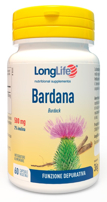 LONGLIFE BARDANA 60 CAPSULE VEGETALI - Farmastop