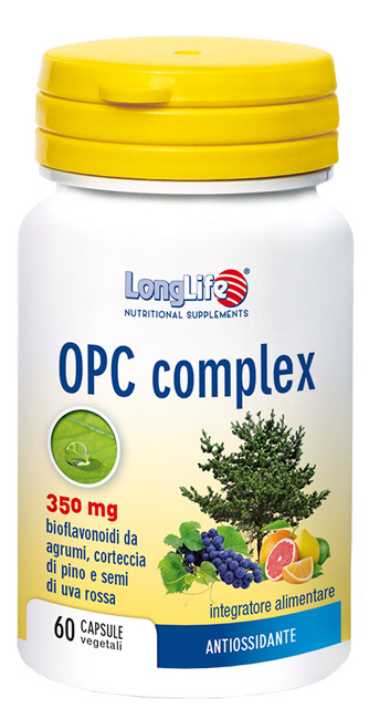 LONGLIFE OPC COMPLEX 60 CAPSULE VEGETALI - Farmastop