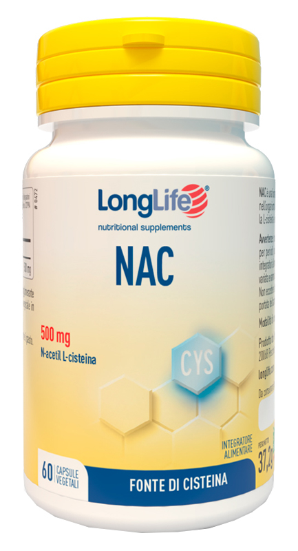 LONGLIFE NAC 60 CAPSULE VEGETALI - Farmastop