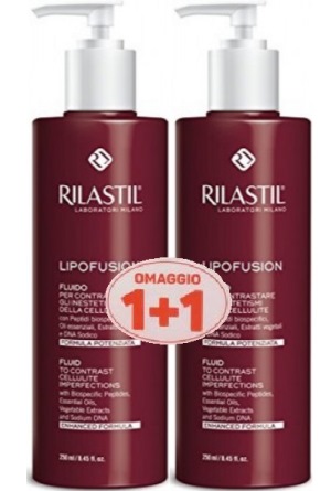RILASTIL LIPOFUSION FLUIDO 250 ML DOPPIO PACCO - Farmastop