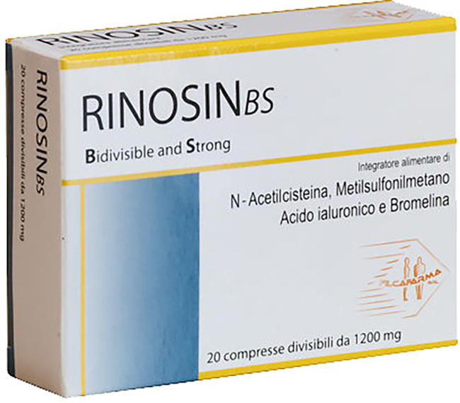 RINOSINBS 20 COMPRESSE DA 1.2 G - Farmastop