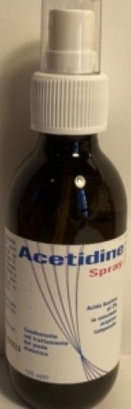 LOZIONE ALL'ACIDO ACETICO 2% IGIENIZZANTE ACETIDINE SPRAY DA125ML - Farmastop