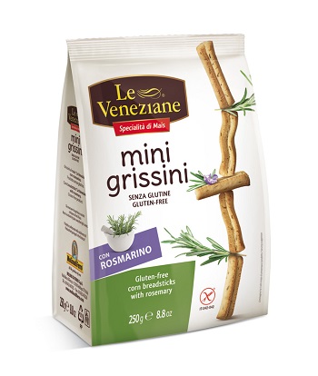 LE VENEZIANE MINI GRISSINI ROSMARINO 250 G - Farmastop
