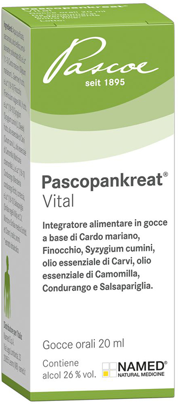 PASCOPANKREAT VITAL GOCCE 20 ML PASCOE - Farmastop