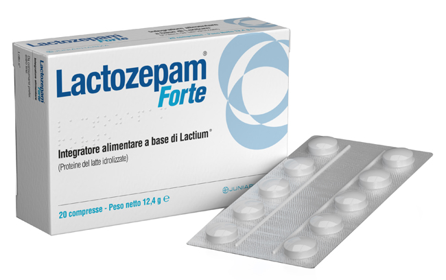 LACTOZEPAM FORTE 20 COMPRESSE - Farmastop