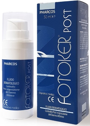 FLUIDO CONTROLLO POST ESPOSIZIONE DANNO ATTINICO FOTOKER POST PHARCOS 50 ML - Farmastop