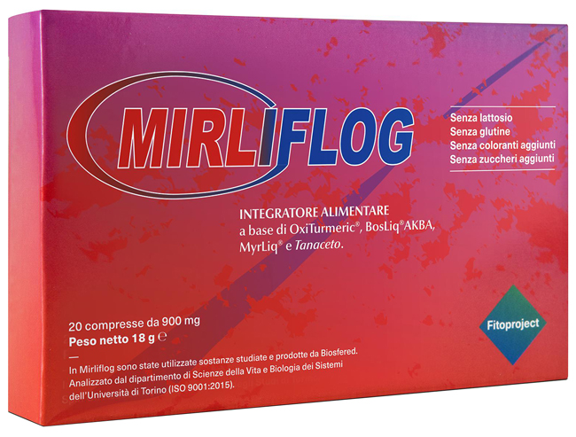 MIRLIFLOG 20 COMPRESSE - Farmastop