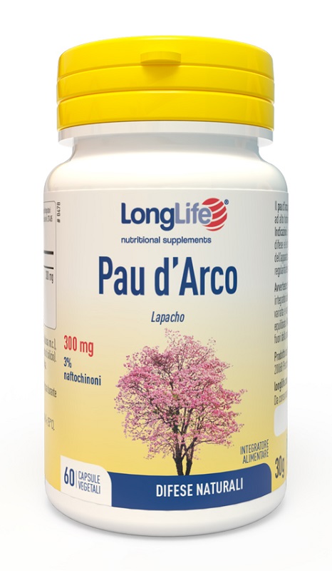 LONGLIFE PAU DARCO 60 CAPSULE VEGETALI - Farmastop