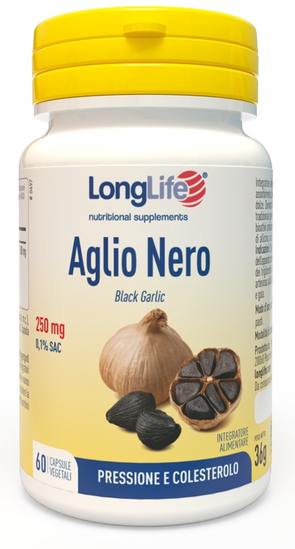 LONGLIFE AGLIO NERO 60 VEGICAPSULE - Farmastop