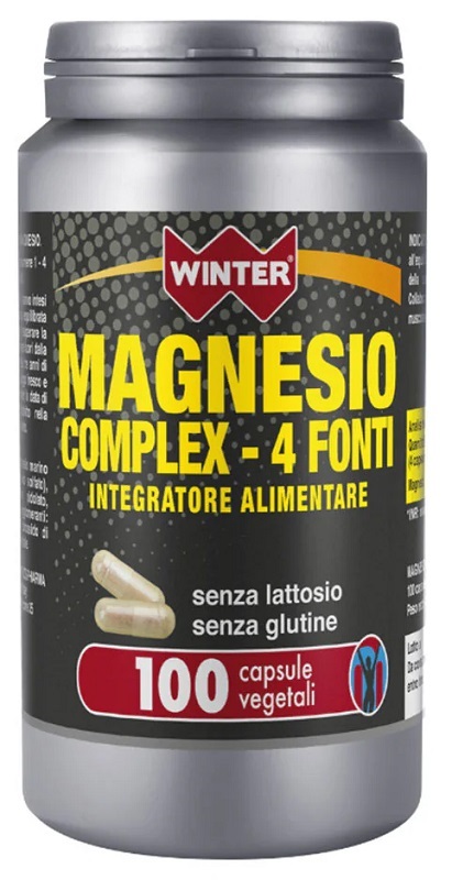 WINTER MAGNESIO COMPLEX 4 FONTI 100 CAPSULE VEGETALI - Farmastop