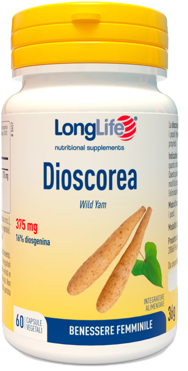 LONGLIFE DIOSCOREA 60 CAPSULE - Farmastop