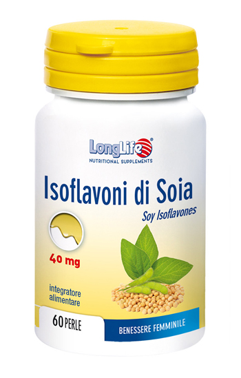 LONGLIFE ISOFLAVONI SOIA 60 PERLE - Farmastop