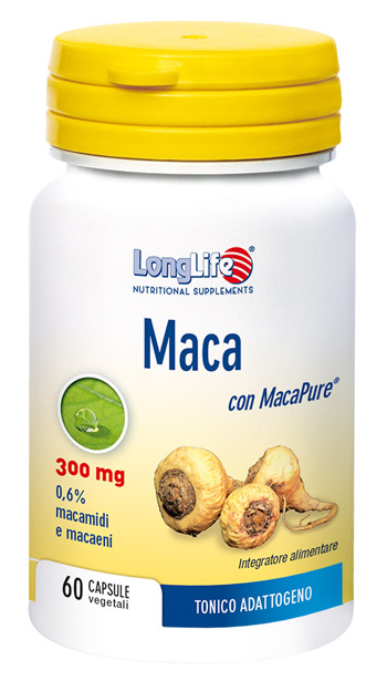 LONGLIFE MACA 60 CAPSULE - Farmastop