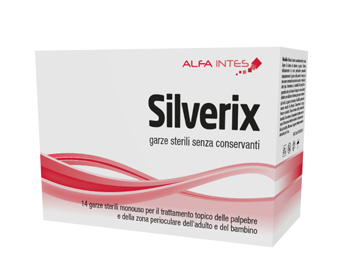 GARZA PERIOCULARE SILVERIX 14 PEZZI - Farmastop