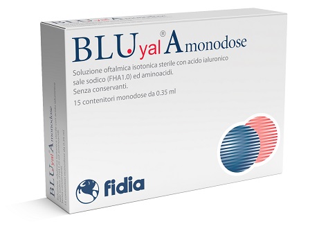 BLU YAL A MONODOSE GOCCE OCULARI 15 FLACONCINI 0,35 ML - Farmastop
