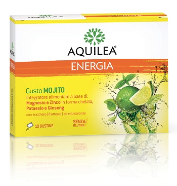 AQUILEA ENERGIA GUSTO MOJITO 10 BUSTINE DA 6 G - Farmastop
