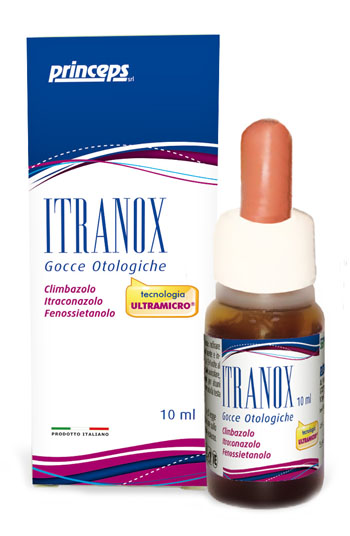 ITRANOX GOCCE OTOLOGICHE 10 ML - Farmastop