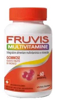 FRUVIS MULTIVITAMINE GOMMOSE 60 GELATINE DA 2 G - Farmastop