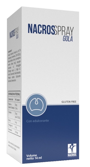 NACROS SPRAY GOLA 14 ML - Farmastop