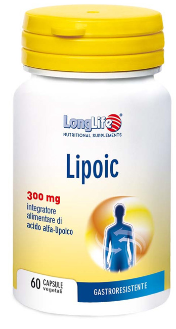 LONGLIFE LIPOIC 60 CAPSULE VEGETALI - Farmastop