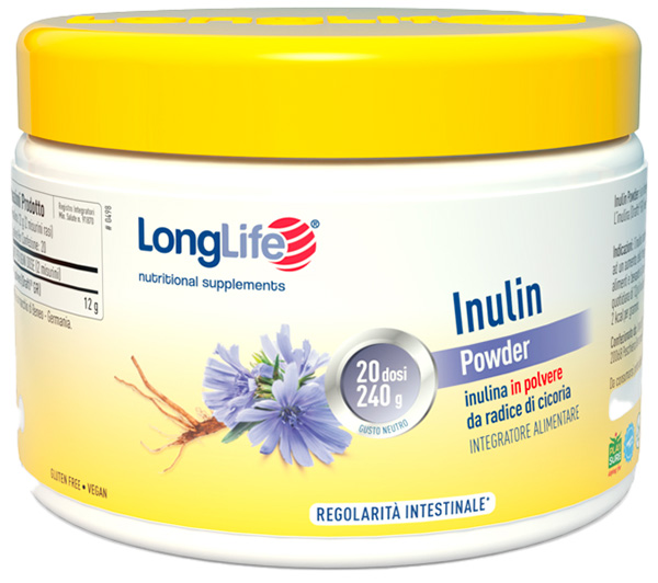 LONGLIFE INULINA POWDER 240 G - Farmastop