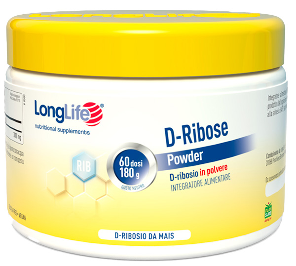 LONGLIFE D-RIBOSE POWDER 180 G - Farmastop