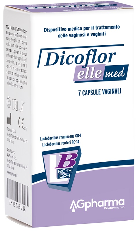 DICOFLOR ELLE MED 7 CAPSULE VAGINALI - Farmastop