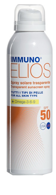 IMMUNO ELIOS SPRAY SOLARE TRASPARENTE SPF 50 150 ML - Farmastop