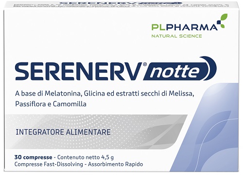 SERENERV NOTTE 30 COMPRESSE - Farmastop