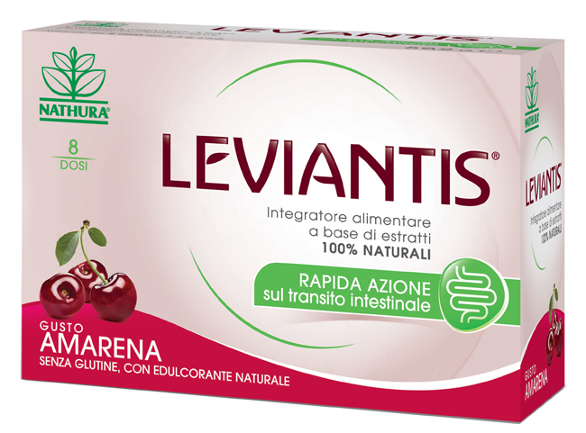 LEVIANTIS SENZA GLUTINE GUSTO AMARENA 8 DOSI / 16 BUSTE - Farmastop