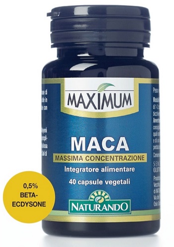 MAXIMUM MACA 40 CAPSULE - Farmastop