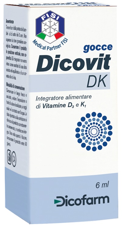 DICOVIT DK GOCCE 6 ML - Farmastop