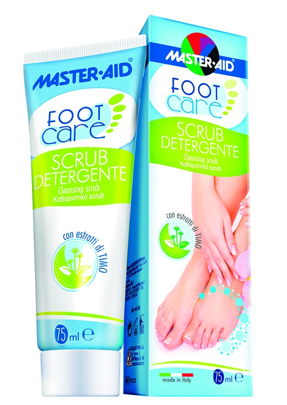 MASTER-AID FOOTCARE DETERGENTE SCRUB PER PIEDI 75 ML L4 - Farmastop