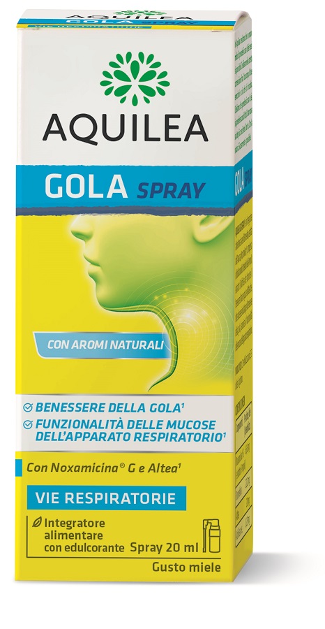 AQUILEA FLU SPRAY GOLA 20 ML - Farmastop