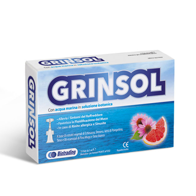 GRINSOL 15 FIALE X 5 ML - Farmastop