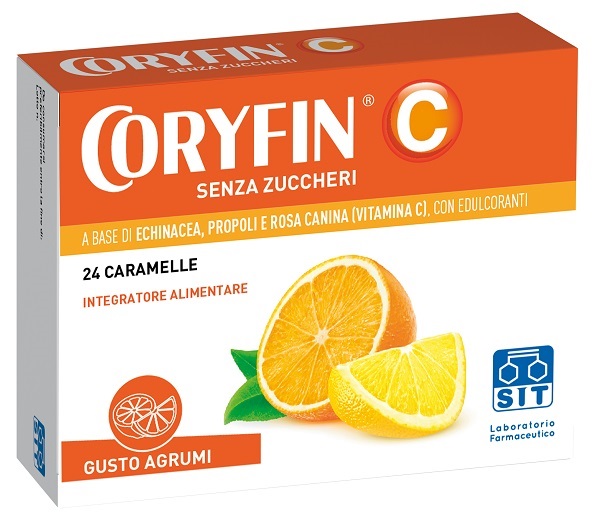 CORYFIN C SENZA ZUCCHERO AGRUMI 48 G - Farmastop